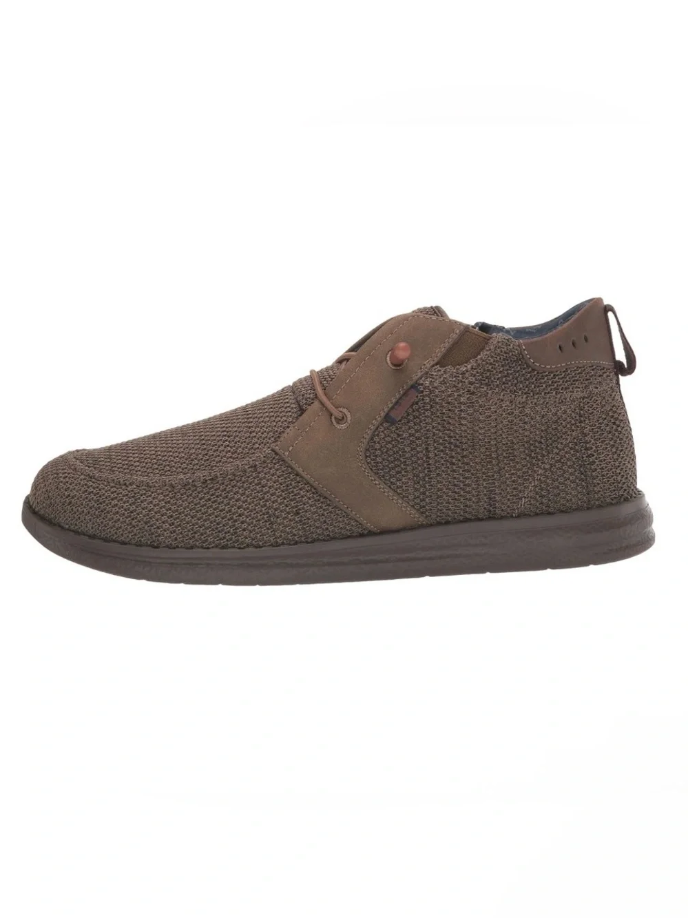 Nunn Bush Mens Brewski Knit 2.0 Moccasin Toe Chukka Athletic Inspired Boot Ankle